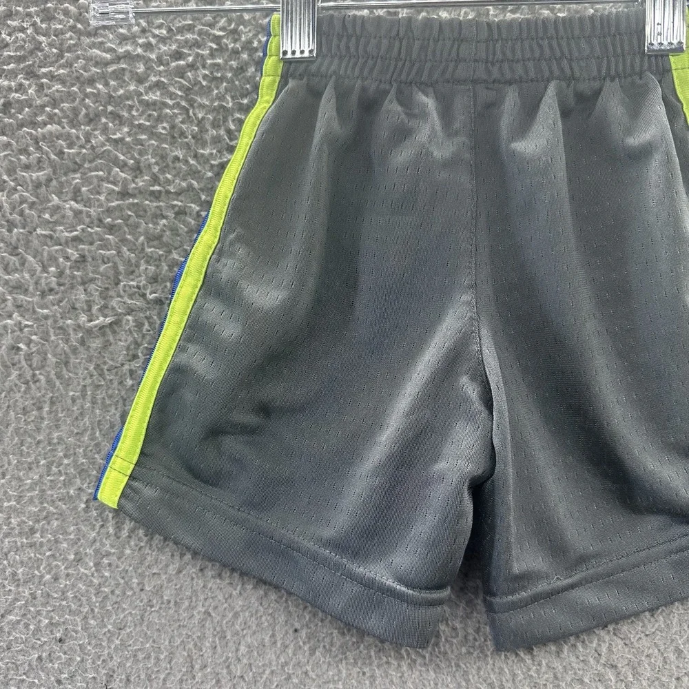 Nike Basketball Shorts Toddler Boys Size 2T Gray & Blue Athletic Shorts Size 2T